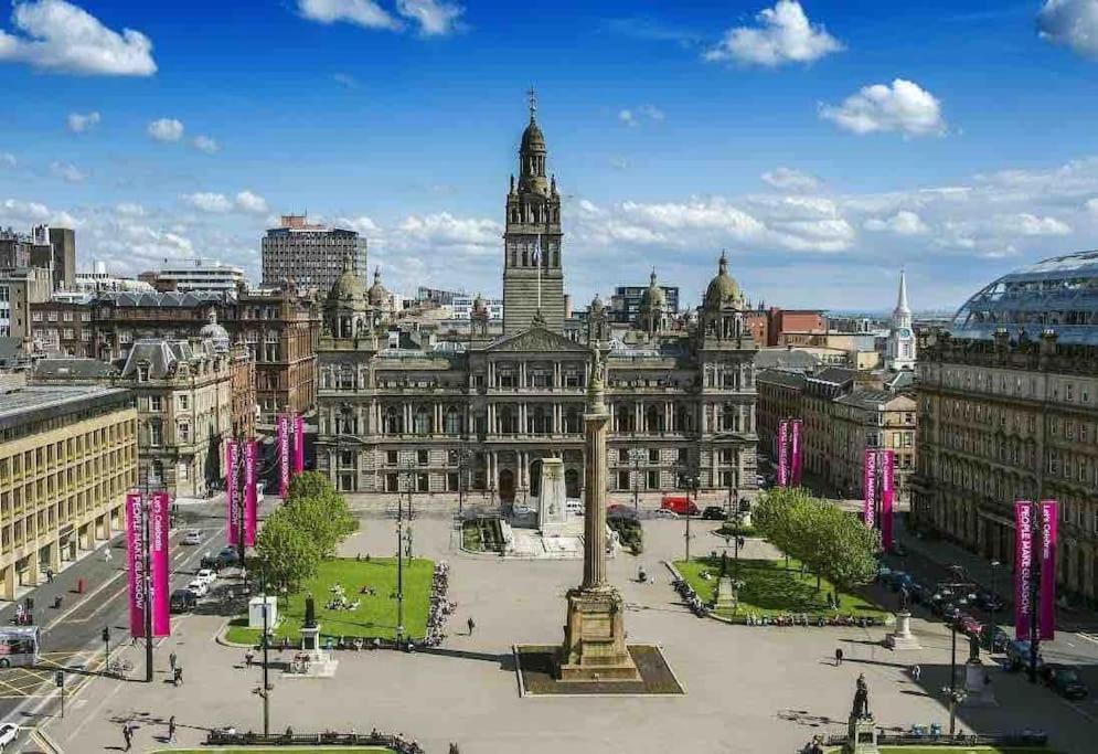 The Naburn - 3 Bed House With Free Parking & Close To City Centre Glasgow Luaran gambar